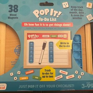BRAND NEW! - POP Fit To Do Learning Toy